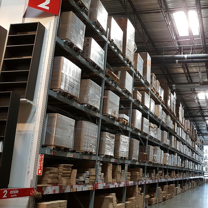 warehouse storage interior
